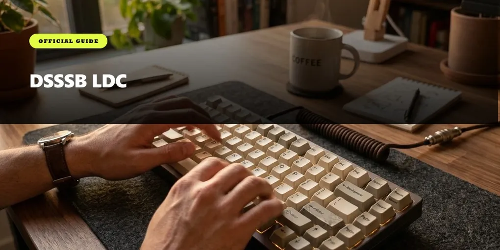 Dsssb Ldc typing test rules and speed guide