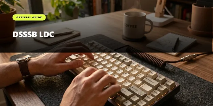 Dsssb Ldc typing test rules and speed guide