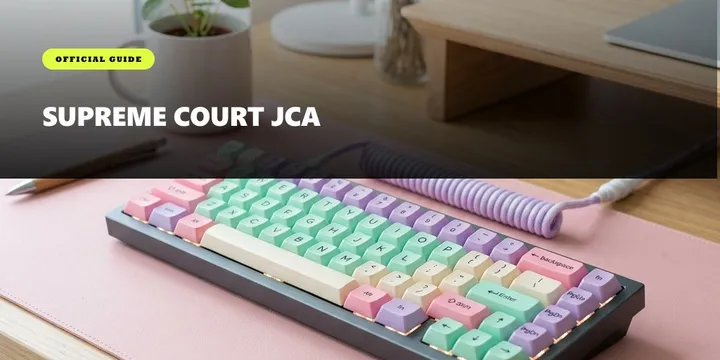 Supreme Court Jca typing test rules and speed guide